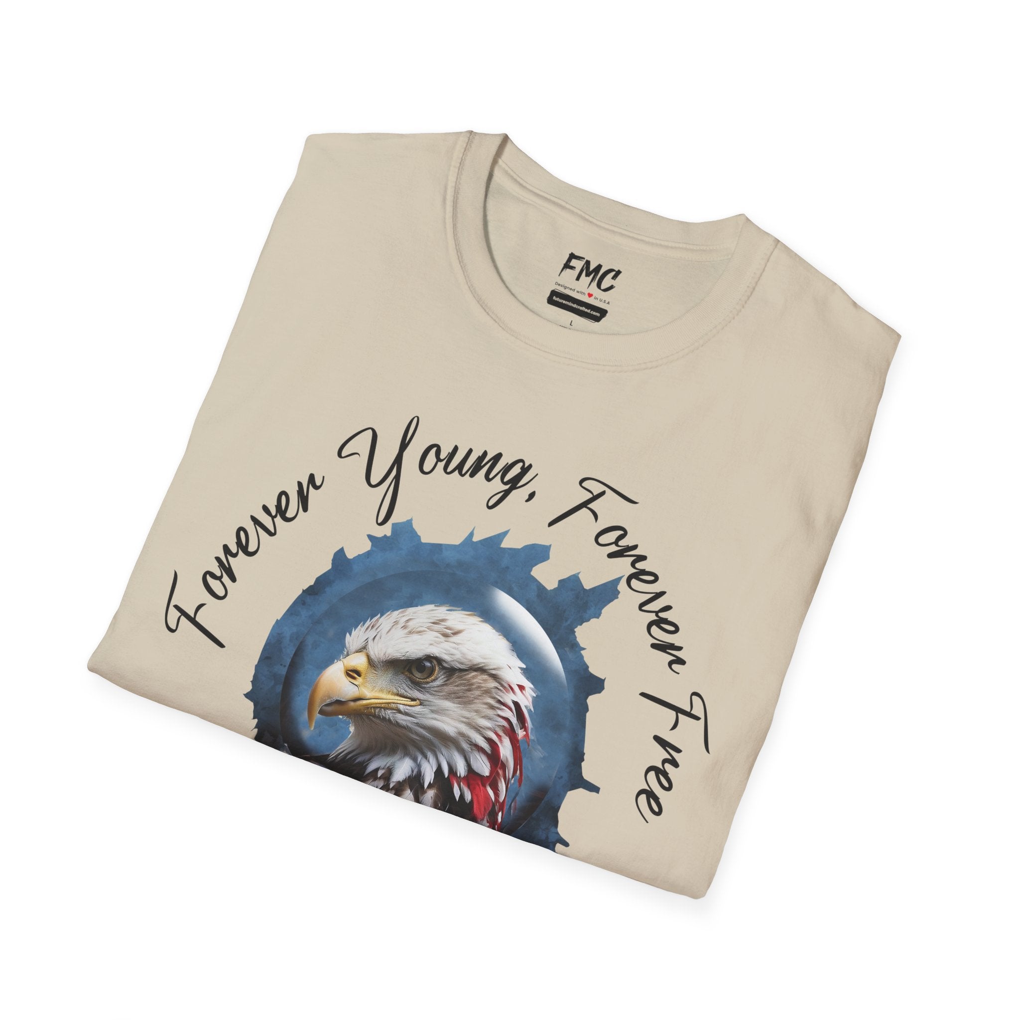Forever Young Forever Free Tshirt 4th of July Shirt, Gift for 4th Of July, Independence T-Shirt, Patriot Shirt