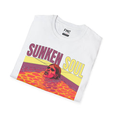 Sunken Soul Shirt - Death Valley Design, Melting in the Pool Unisex Summer Tee, Trendy Beach Shirt, Perfect Summer Beach Outfit, Vacay Shirt