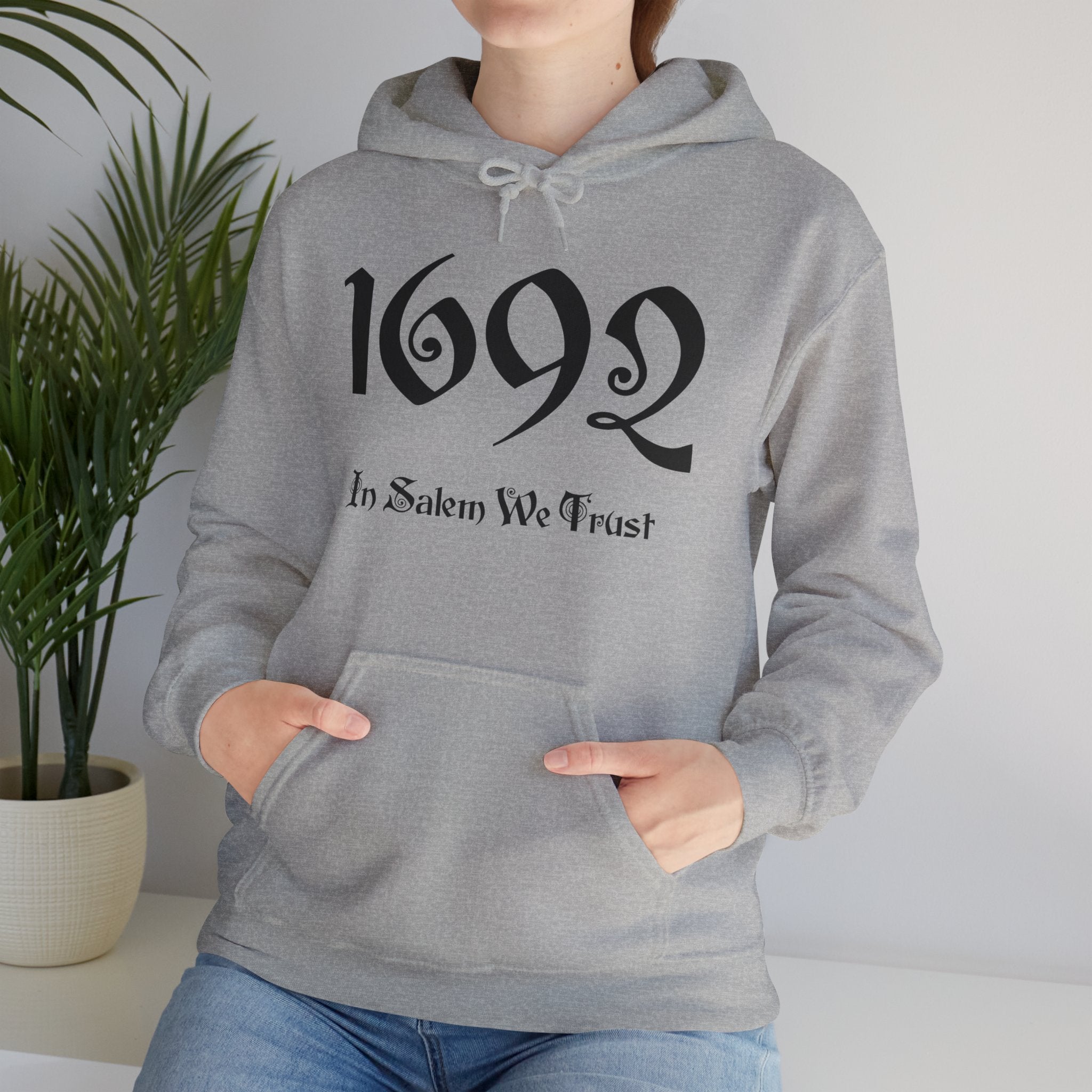 1692 Salem Halloween Witch Adult Hoodie - 1692 Witch Adult Hoodie, 1692 Salem Witch Hoodie, Women Halloween Hoodie, Cute Halloween
