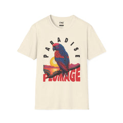 Parrot Shirt - Summer Plumage Vibrant Sunset Tee, Unisex Beach Shirt, Trendy Summer Shirt, Perfect Summer Beach Outfit and Vacay Shirt, Tee