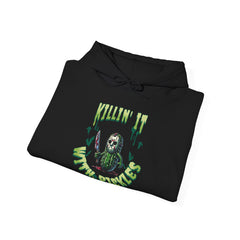 Pickle Jason Adult Hoodie - Pickle Jason Voorhees Halloween Adult Hoodie, Popular Unisex Halloween Adult Hoodie, Pickle Lover Gift