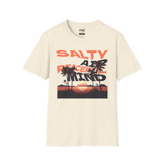 Peaceful Mind Shirt - Sunset Palm Tree Unisex Beach Shirt, Trendy Summer Shirt, Perfect Summer Beach Outfit and Vacay Shirt