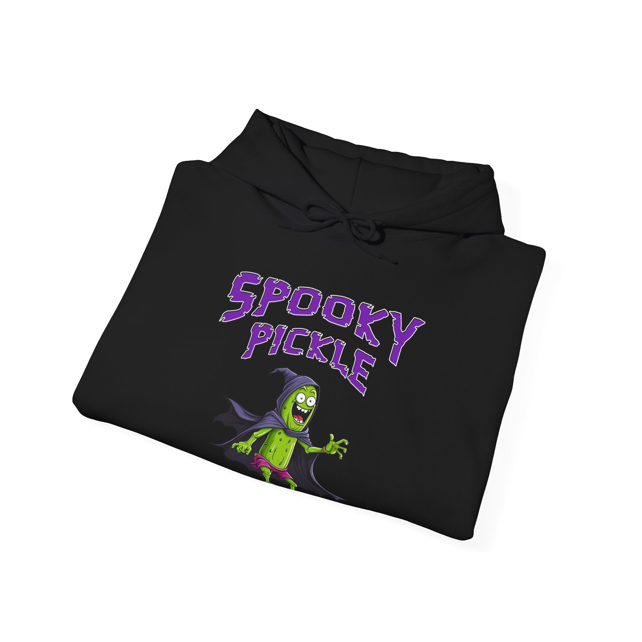 Spooky Pickle Adult Hoodie - Funny Pickle Halloween Adult Hoodie, Trendy Women Halloween Adult Hoodie, Perfect Pickle Lovers, Halloween Gift