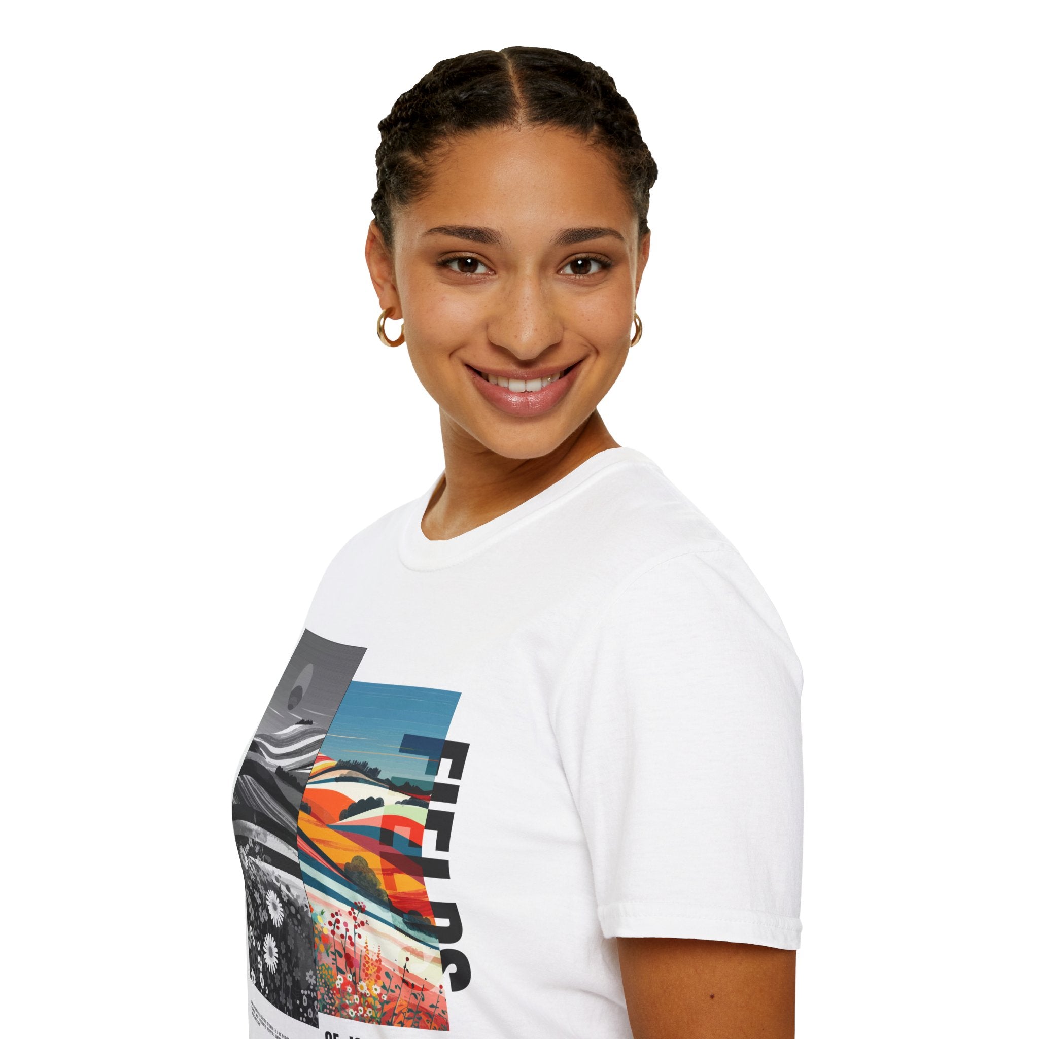 Field of Flowers Tee - Wildflower Field Summer Shirt for Her, Cute Beach Shirt, Trendy Summer Outfit and Vacay Shirt, Ultimate Summer Gift