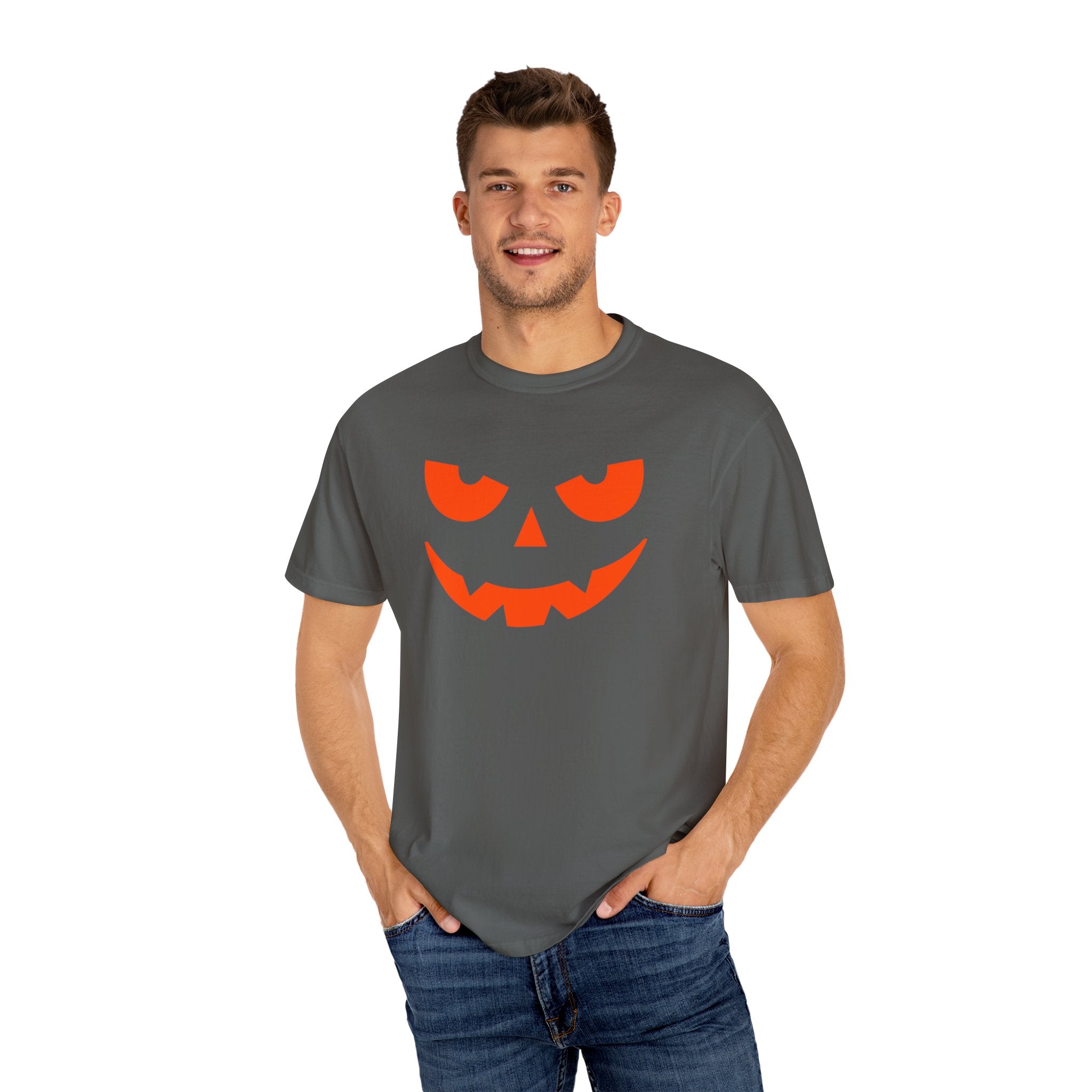 Pumpkin Face Halloween Shirt - Jack O Lantern Shirt, Scary Pumpkin Shirt, Family Halloween Shirt, Unisex Halloween Shirt, Tee