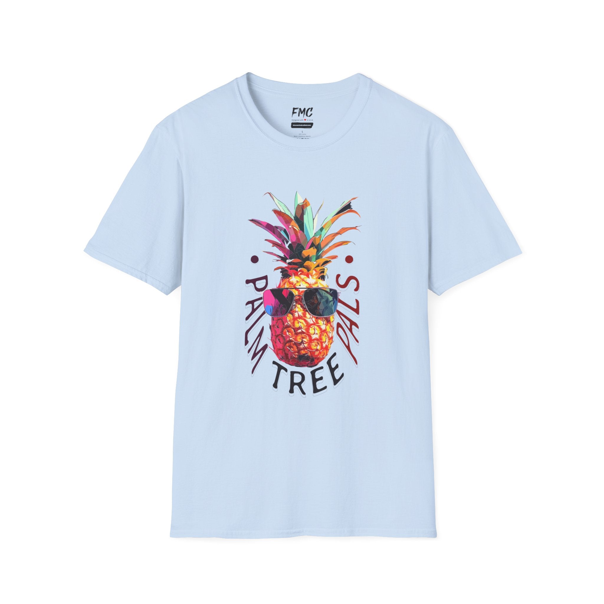 Palm Tree Pals Shirt - Funny Pineapple Tee, Trendy Unisex Beach Shirt, Perfect Summer Shirt and Beach Outfit, Ideal Vacay Tee, Summer Gift, Tee