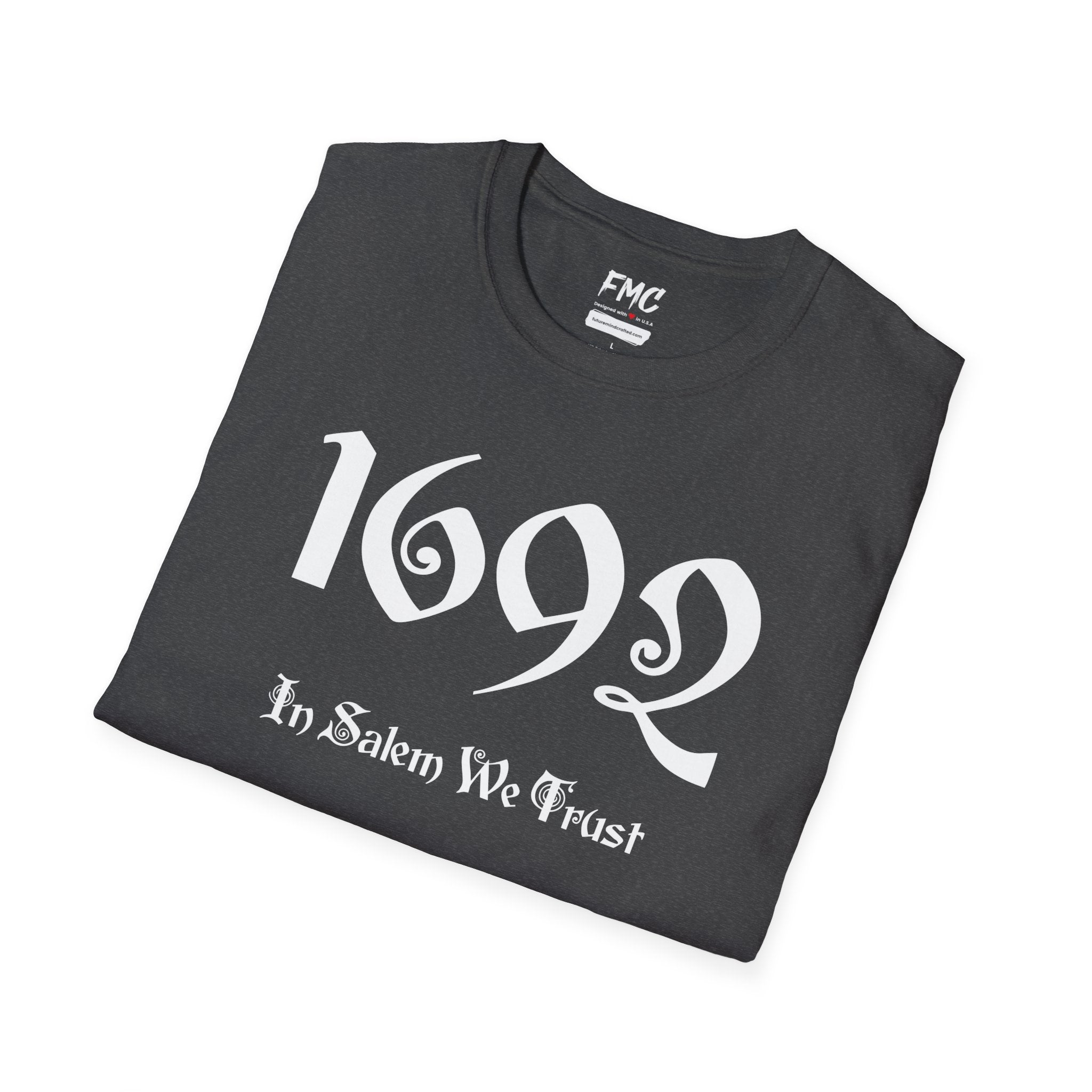 1692 In Salem We Trust Witch Halloween Adult Tshirt, 1692 Salem Witch Tshirt, Halloween Adult Thshirt, Trendy Halloween Tee