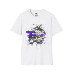Tropical Shirt - State of Mind Abstract Skull Tee, Unisex Beach Shirt, Trendy Summer Shirt, Perfect Summer Beach Outfit and Vacay Shirt