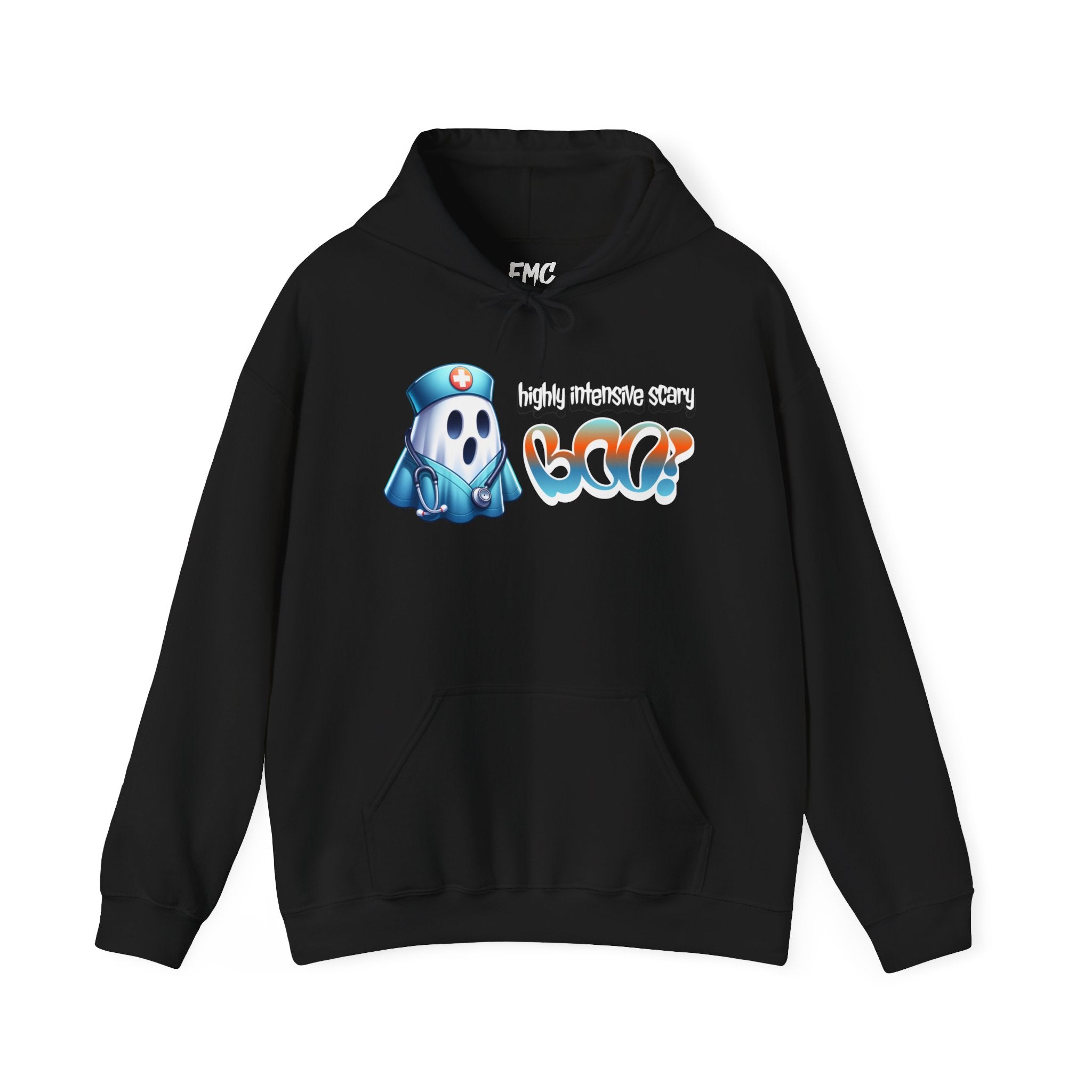 ICU Halloween Hoodie - Highly Intensive Scary Boo Halloween Hoodie, Boo ICU Nurse Fall Shirt, Popular Boo Med Hoodie, Ideal Halloween Gift Main image