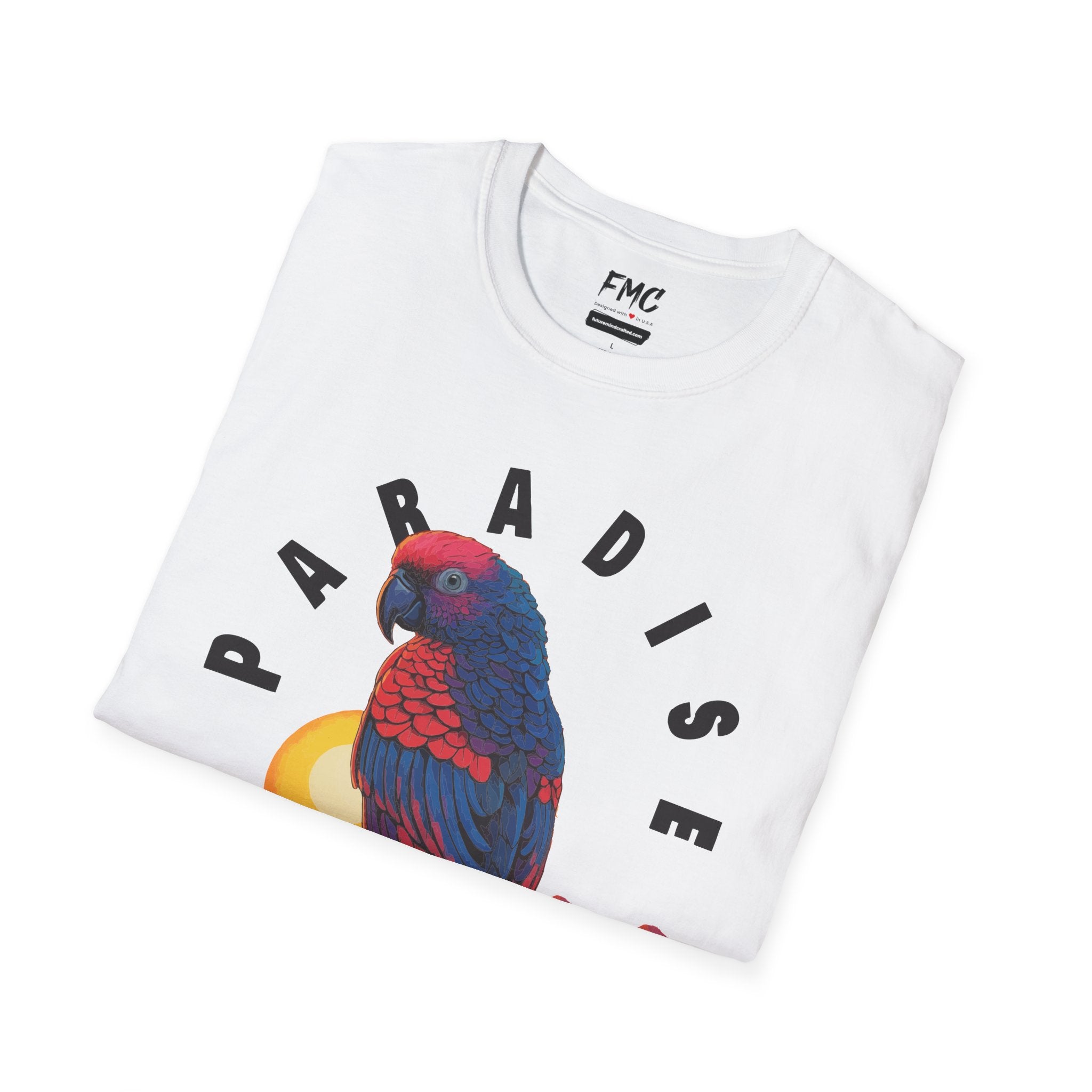 Parrot Shirt - Summer Plumage Vibrant Sunset Tee, Unisex Beach Shirt, Trendy Summer Shirt, Perfect Summer Beach Outfit and Vacay Shirt, Tee