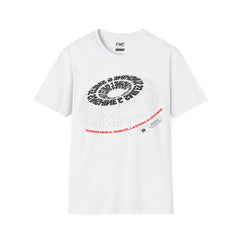 Sunshine Smiles Tee - Motivational 3D Circle Shirt, Unisex Beach Shirt, Trendy Summer Shirt and Beach Outfit, Ideal Vacay Shirt, Tee