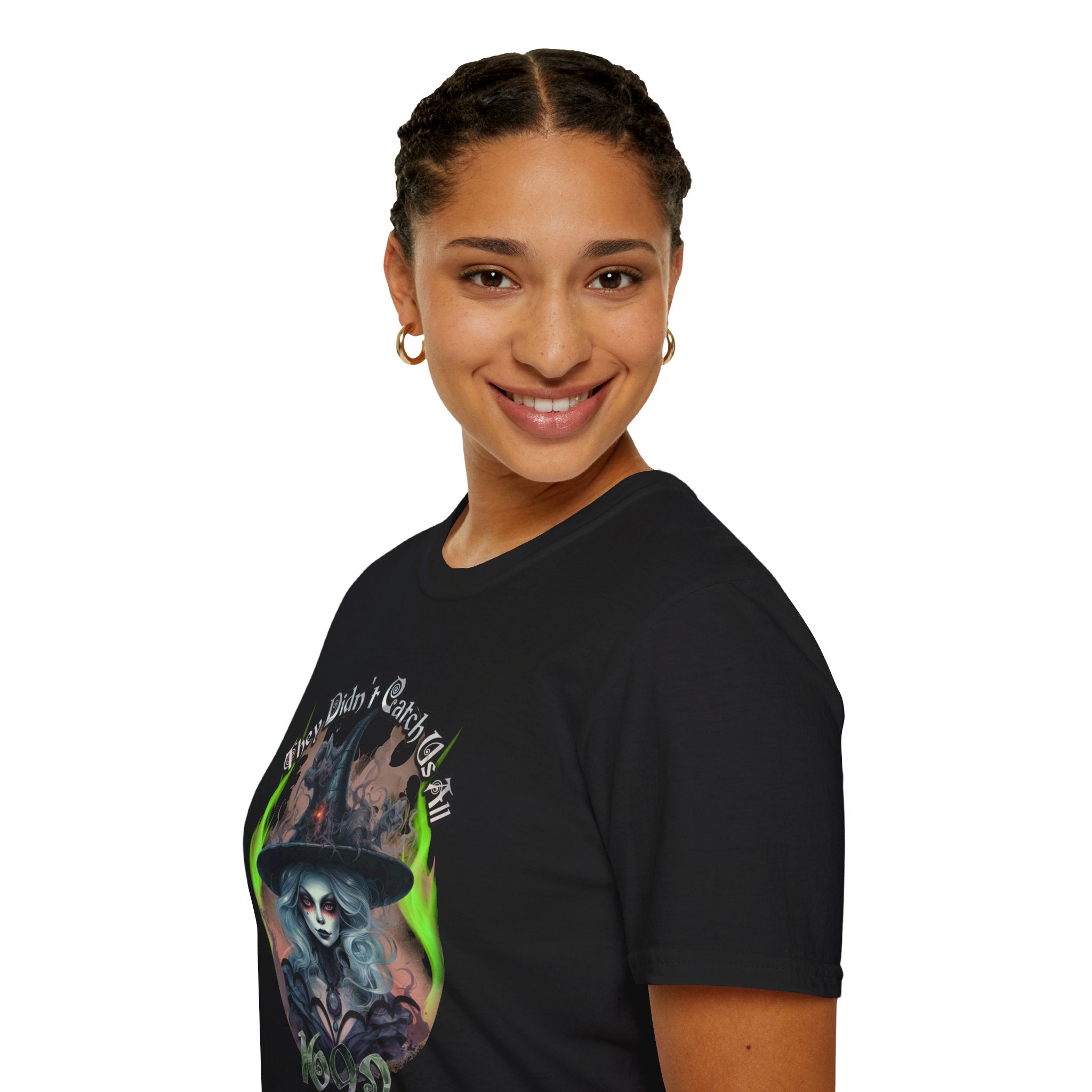 1692 Halloween Shirt - 1692 They Didnt Catch Us All Shirt, 1692 Salem Witch Shirt, Women Halloween Shirt, Trendy Halloween Tee