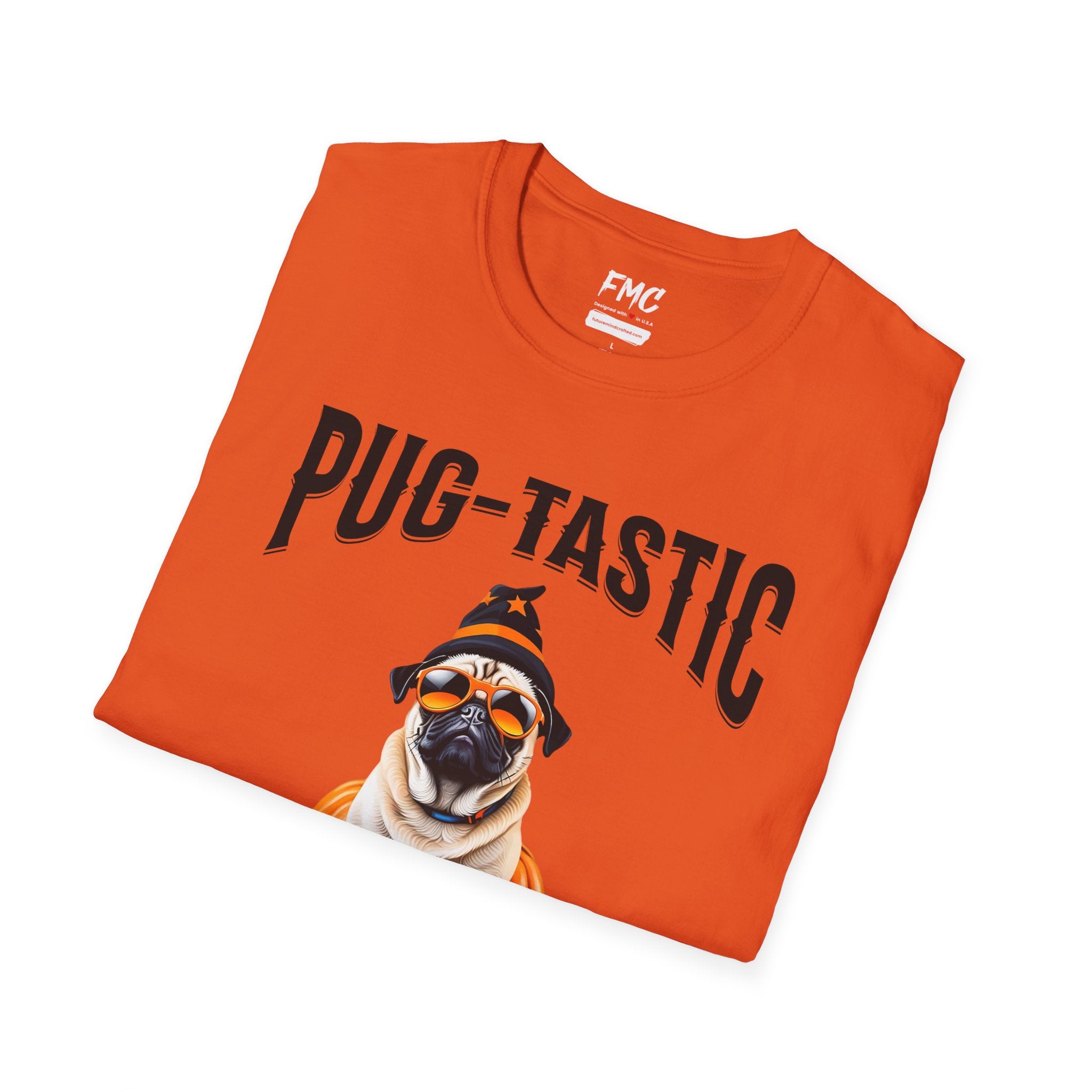Pug Halloween Shirt - Pug-tastic Halloween Dog Shirt, Orange Halloween Tee, Trendy Women Halloween Shirt, Perfect Pug Gift, Halloween Gift