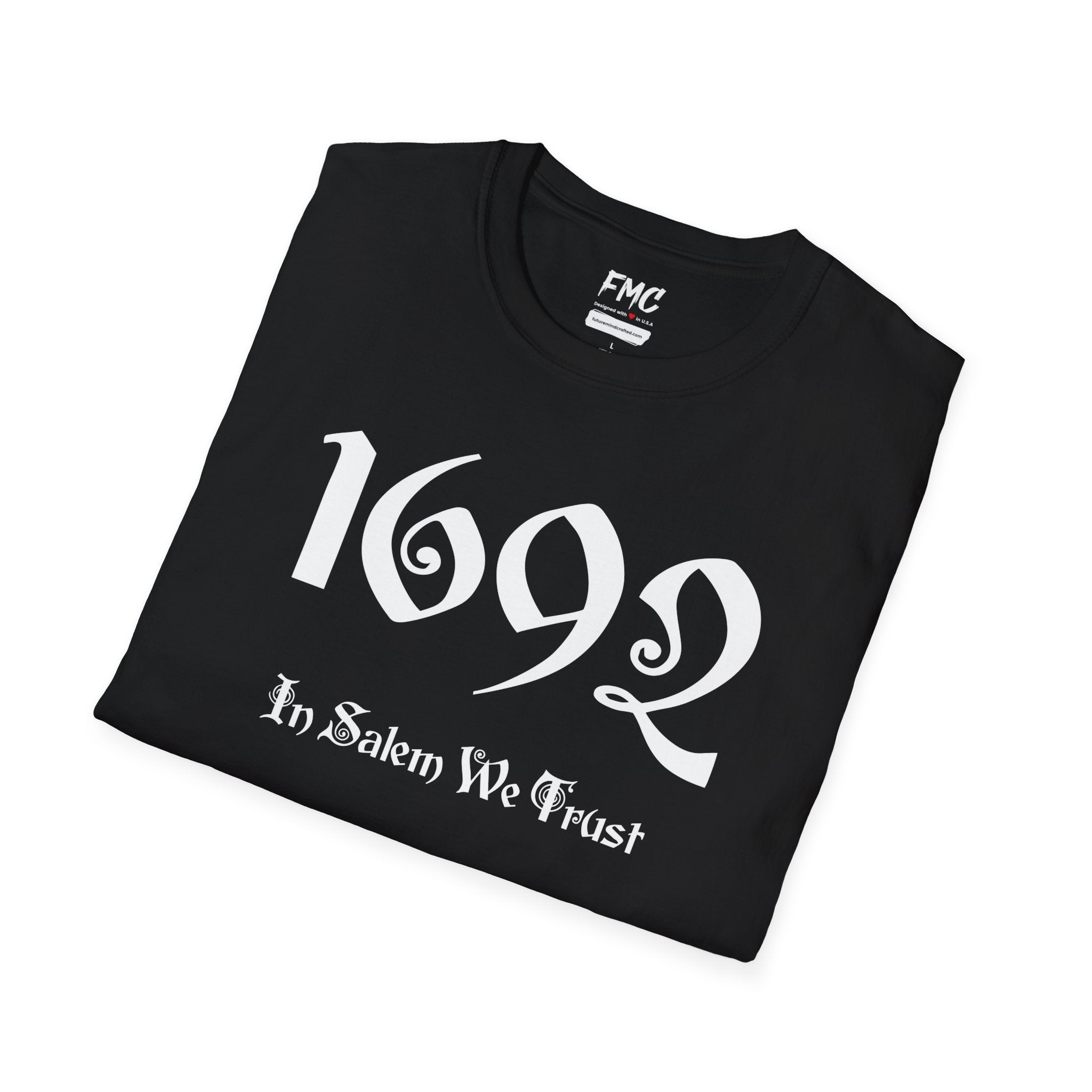 1692 In Salem We Trust Witch Halloween Adult Tshirt, 1692 Salem Witch Tshirt, Halloween Adult Thshirt, Trendy Halloween Tee