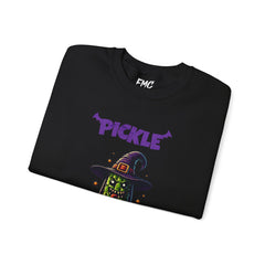 Pickle Adult Sweatshirt - Pickle Boo Halloween Adult Sweatshirt, Perfect for Pickle Lovers, Women Halloween Adult Sweatshirt, Halloween Gift