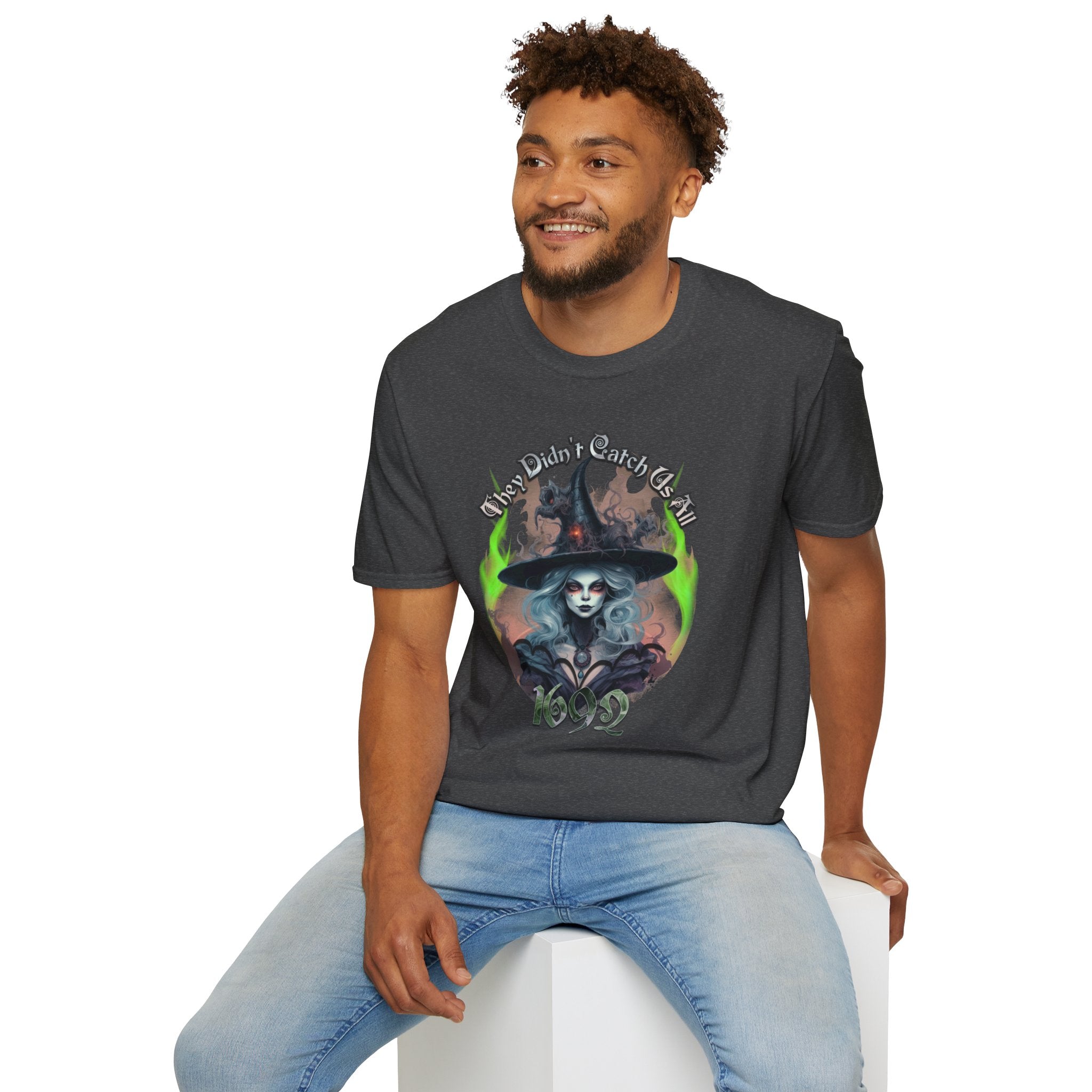1692 Halloween Shirt - 1692 They Didnt Catch Us All Shirt, 1692 Salem Witch Shirt, Women Halloween Shirt, Trendy Halloween Tee