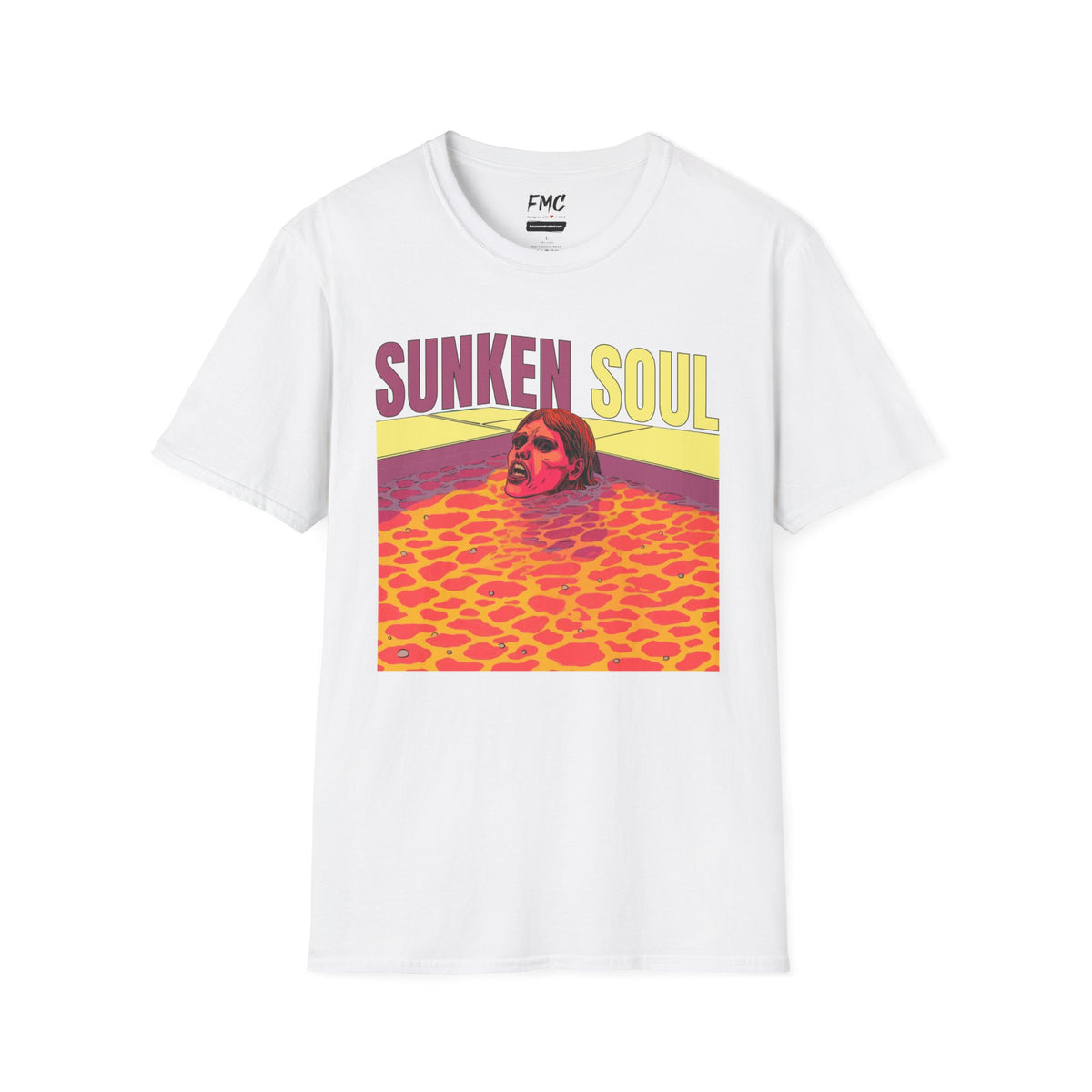 Sunken Soul Shirt - Death Valley Design, Melting in the Pool Unisex Summer Tee, Trendy Beach Shirt, Perfect Summer Beach Outfit, Vacay Shirt