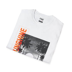 Sunshine State Shirt - Surfboard Sunset Beach Tee, Unisex Beach Shirt, Trendy Summer Shirt, Perfect Summer Beach Outfit and Vacay Shirt, Tee