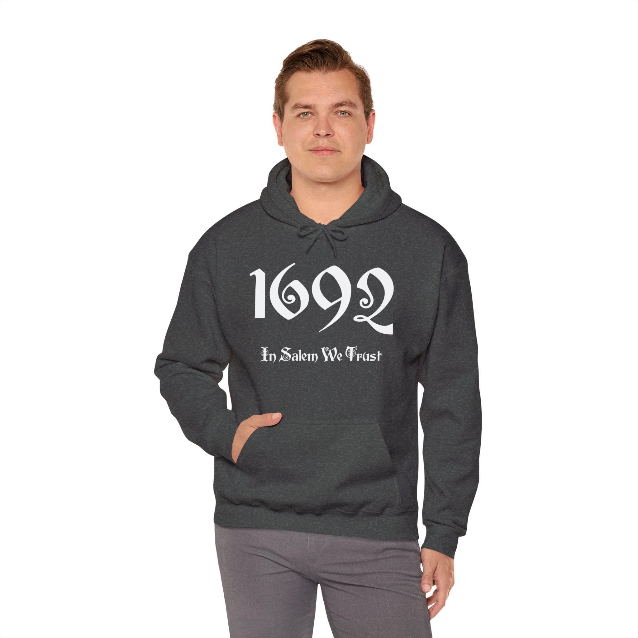 1692 Salem Halloween Witch Adult Hoodie - 1692 Witch Adult Hoodie, 1692 Salem Witch Hoodie, Women Halloween Hoodie, Cute Halloween