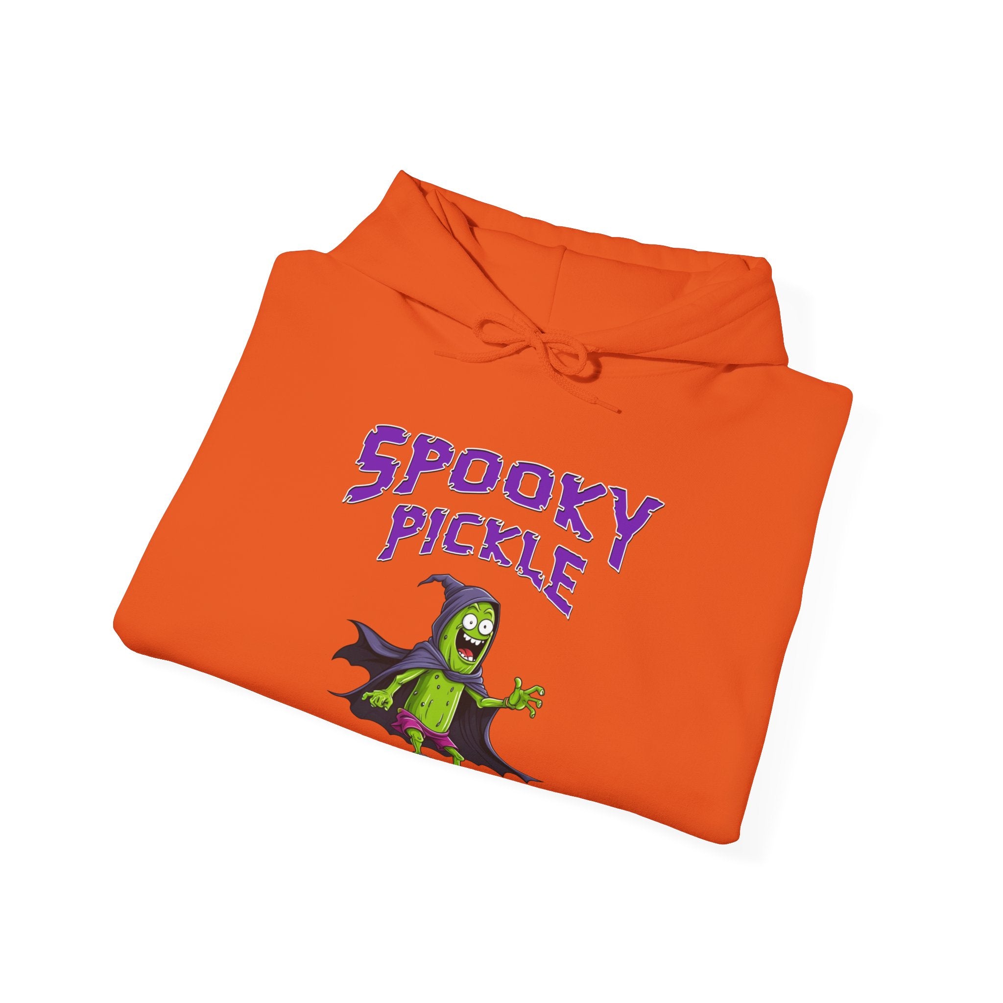 Spooky Pickle Adult Hoodie - Funny Pickle Halloween Adult Hoodie, Trendy Women Halloween Adult Hoodie, Perfect Pickle Lovers, Halloween Gift