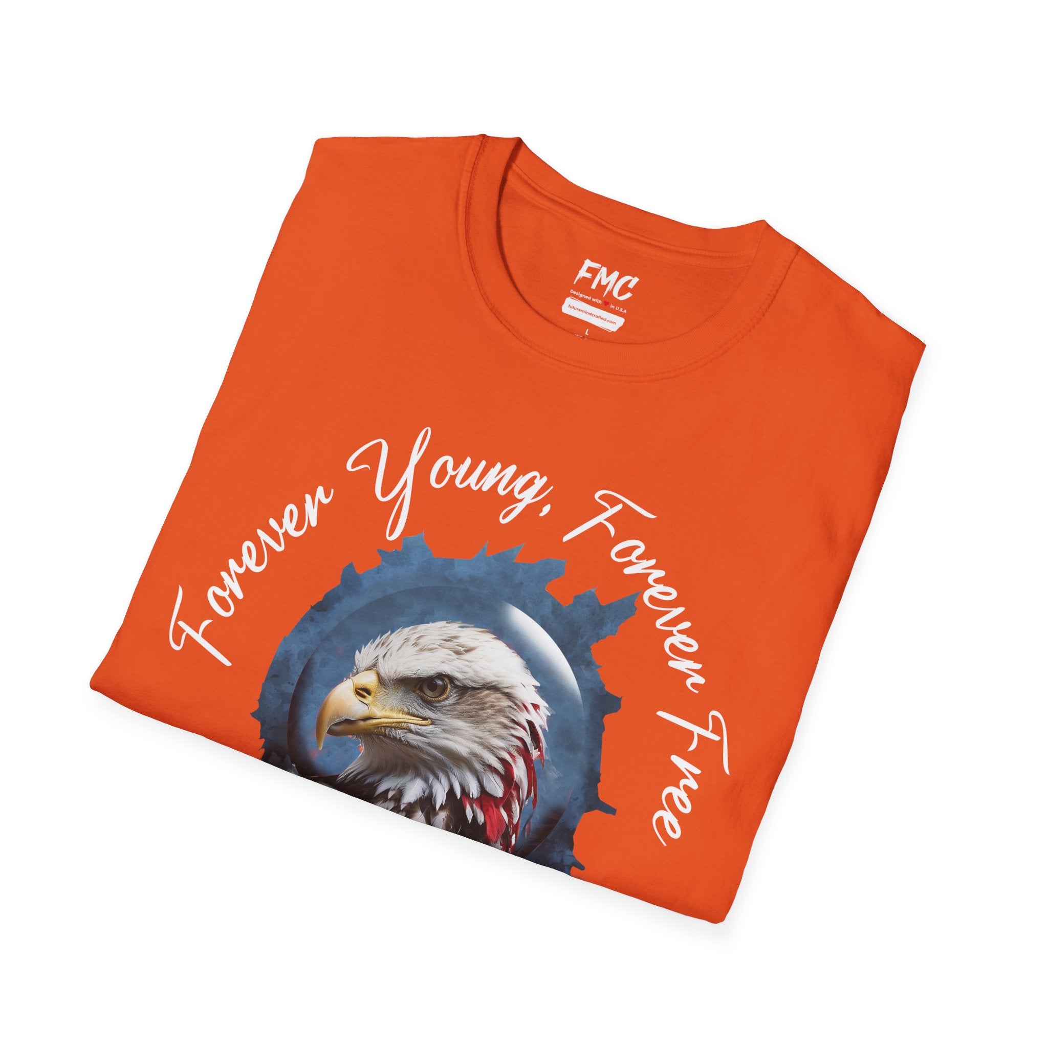 Forever Young Forever Free Tshirt 4th of July Shirt, Gift for 4th Of July, Independence T-Shirt, Patriot Shirt