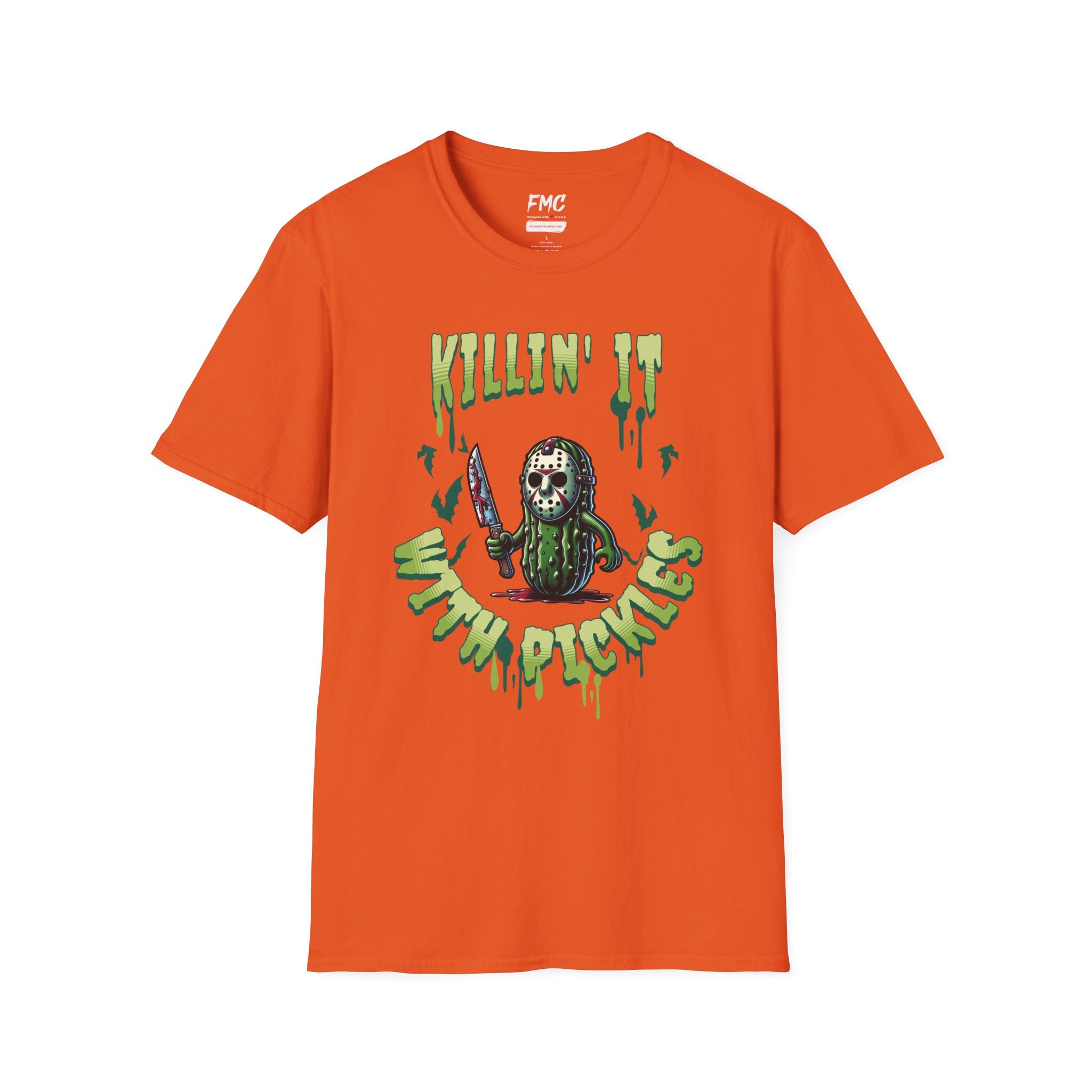 Pickle Jason Shirt - Pickle Jason Voorhees Halloween Tee, Popular Unisex Halloween Shirt, Perfect Pickle Lover Gift for Halloween Secondary image