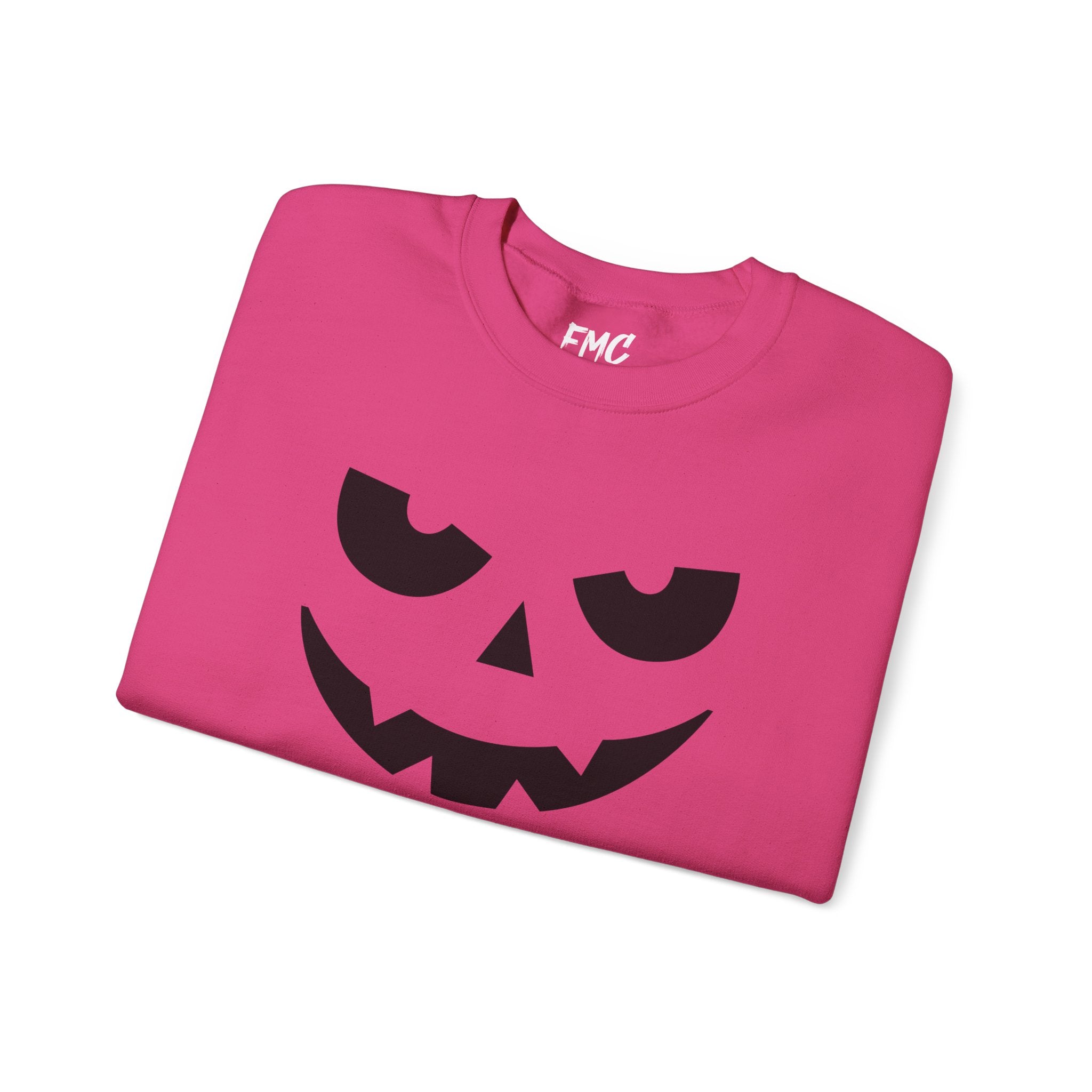 Pumpkin Face Halloween Sweatshirt - Jack O Lantern Sweatshirt, Scary Pumpkin Sweatshirt, Family Halloween Sweatshirt, Unisex Halloween Sweatshirt
