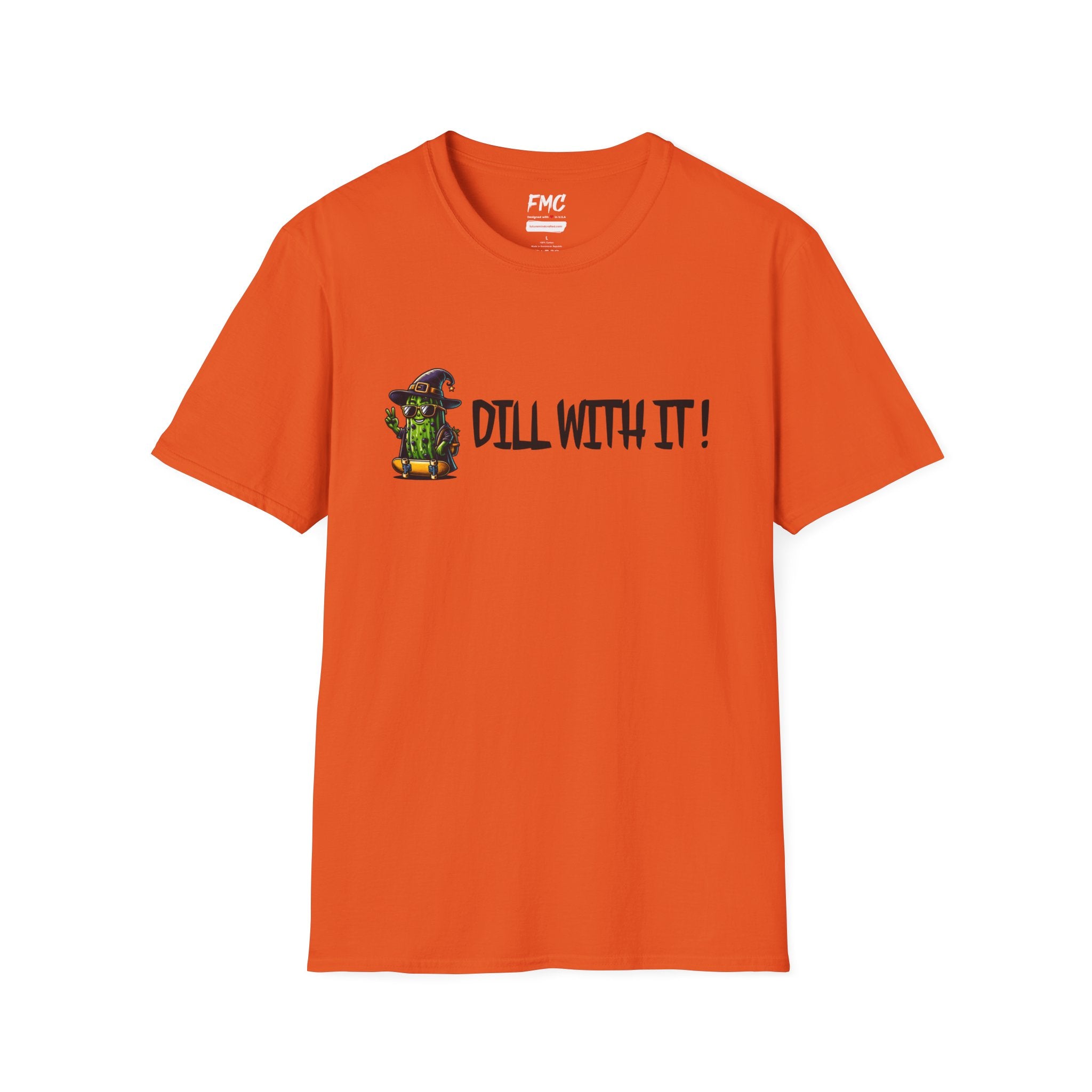 Pickle Shirt - Dill With It Halloween Tee, Funny Pickle Lover Shirt, Trendy Women Halloween Shirt, Perfect Canning Season and Halloween Gift