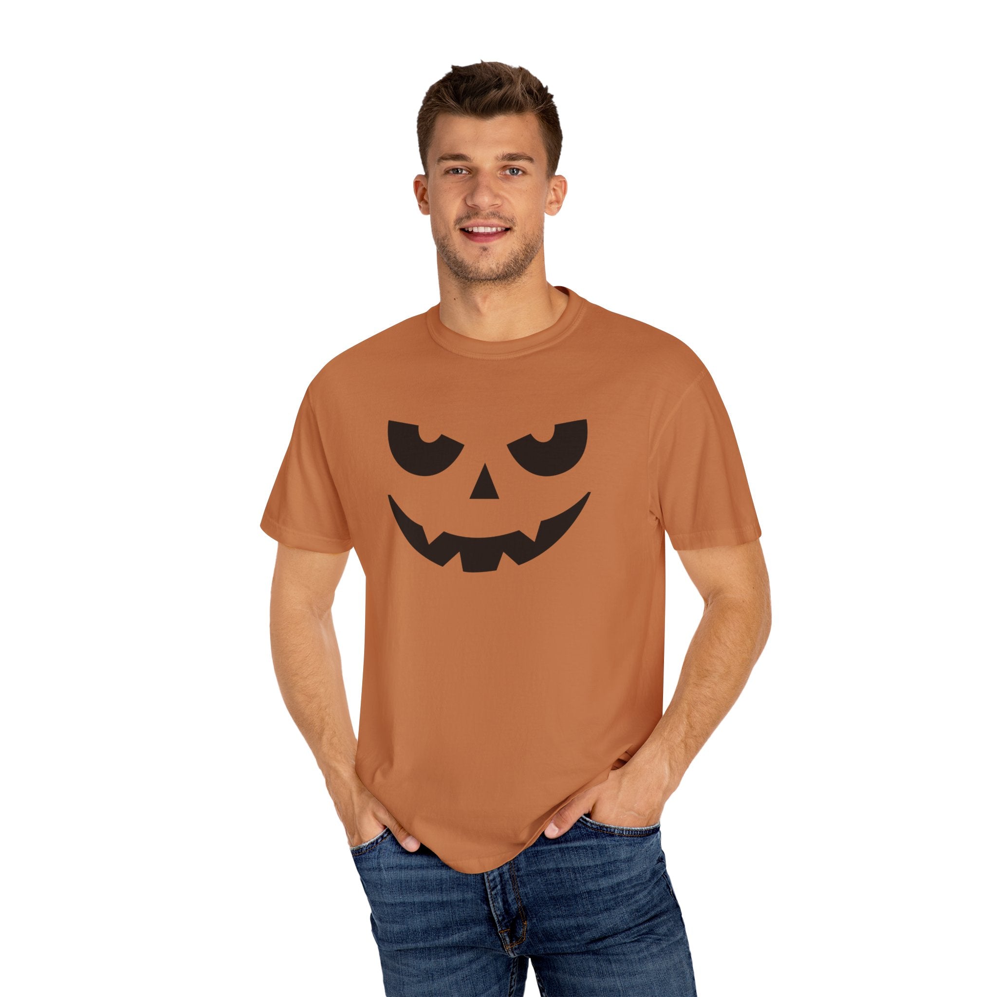 Pumpkin Face Halloween Shirt - Jack O Lantern Shirt, Scary Pumpkin Shirt, Family Halloween Shirt, Unisex Halloween Shirt, Tee