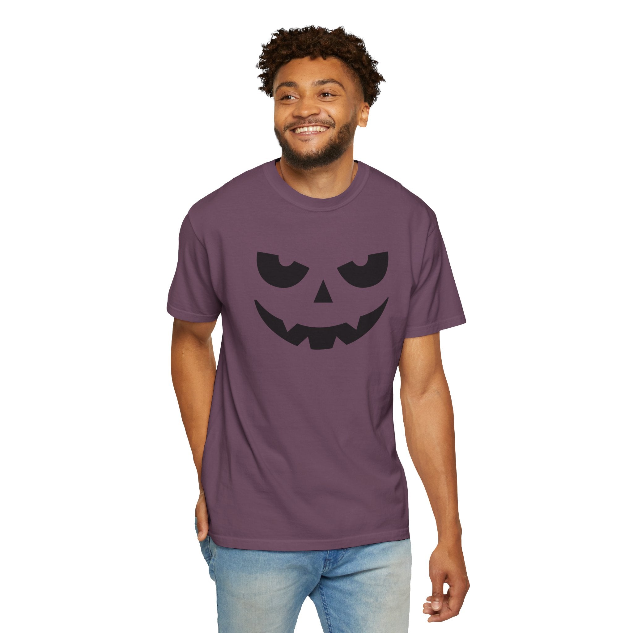Pumpkin Face Halloween Shirt - Jack O Lantern Shirt, Scary Pumpkin Shirt, Family Halloween Shirt, Unisex Halloween Shirt, Tee
