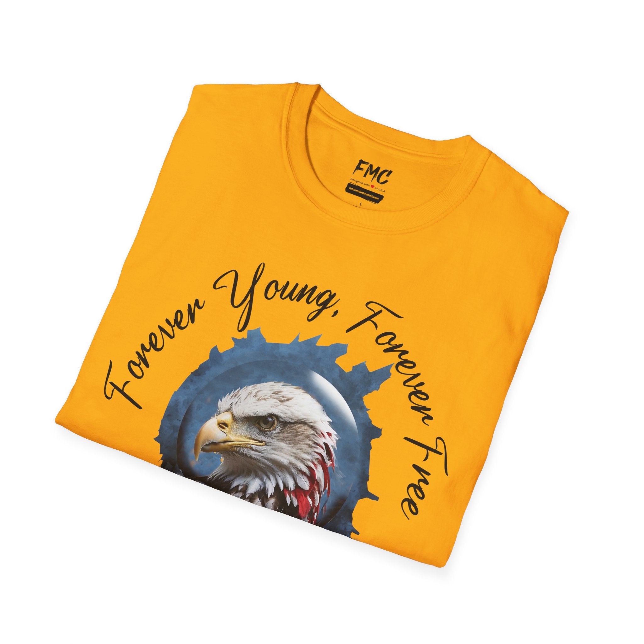 Forever Young Forever Free Tshirt 4th of July Shirt, Gift for 4th Of July, Independence T-Shirt, Patriot Shirt