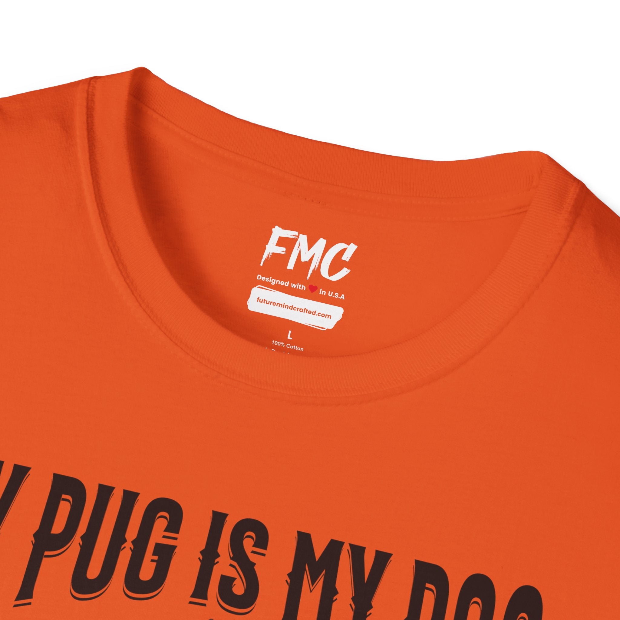 Pug Halloween Shirt - My Pug is My Boo Shirt, Dog Halloween Shirt, Trendy Women Halloween Tee, Perfect Pug Gift, Popular Halloween Apparel