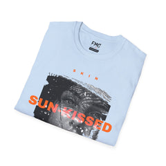 Sun Kissed Shirt - Girl with Hat Tee, Sense of Warmth Beach Shirt for Her, Cute Summer Shirt, Trendy Summer Outfit and Vacay Shirt, Tee
