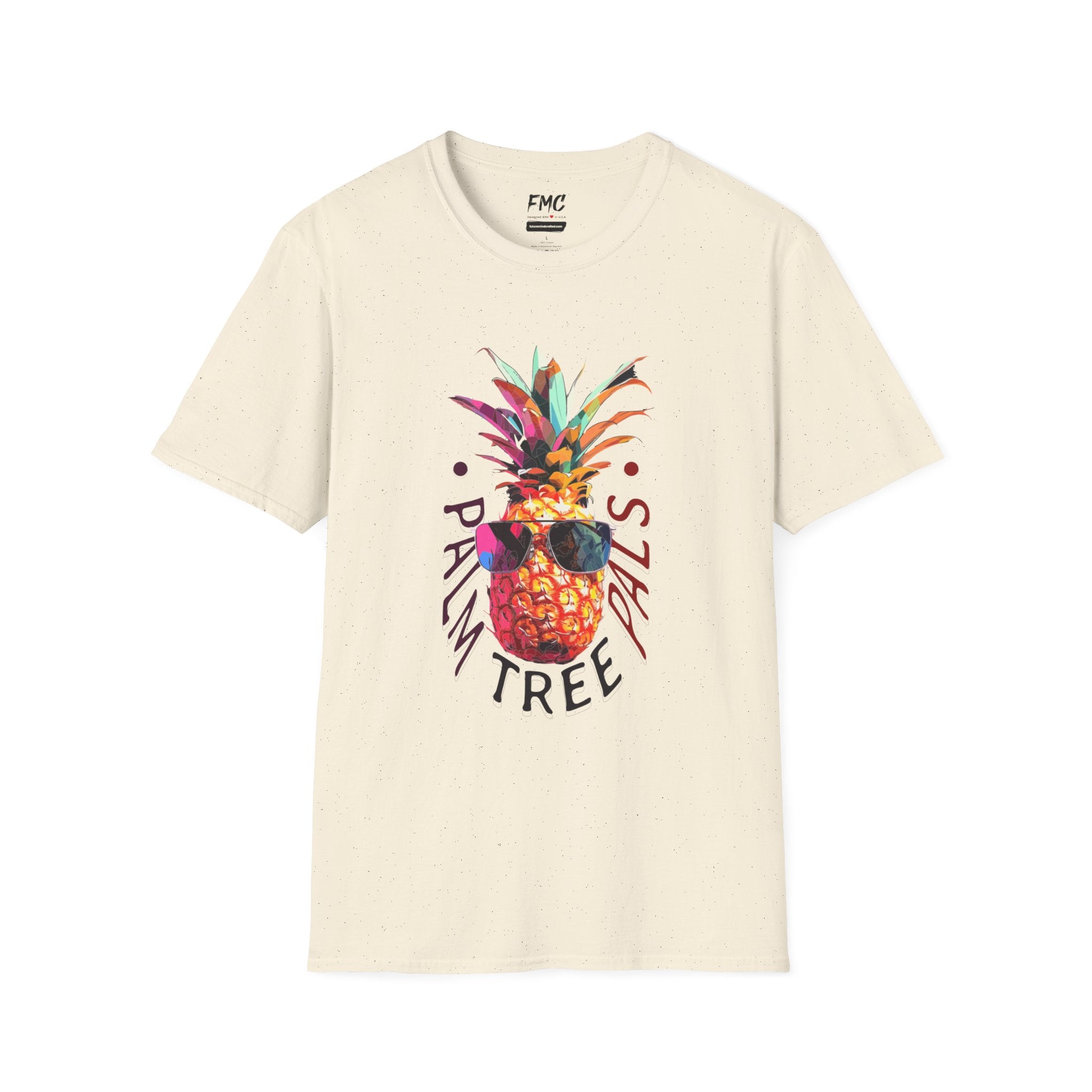 Palm Tree Pals Shirt - Funny Pineapple Tee, Trendy Unisex Beach Shirt, Perfect Summer Shirt and Beach Outfit, Ideal Vacay Tee, Summer Gift, Tee