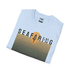 Sailboat Sailing Shirt - Sunset Design Tee, Seafaring Spirit Unisex Beach Shirt, Trendy Summer Shirt, Perfect Summer Beach Outfit, Vacay Tee