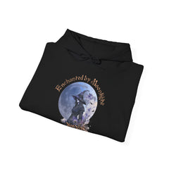 1692 Moonlight Enchanted Witch Halloween Adult Hoodie - 1692 Moonlight Witch Adult Hoodie, 1692 Salem Witch Adult Hoodie, Women Halloween Adult Hoodie