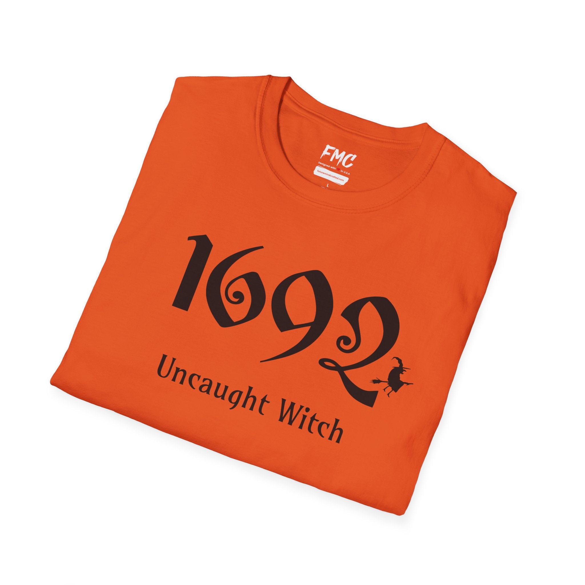 1692 Salem Witch Halloween Adult Tshirt - 1692 Uncaught Witch Thshirt, 1692 Salem Witch Tshirt, Halloween Adult Thshirt, Trendy Halloween Tee