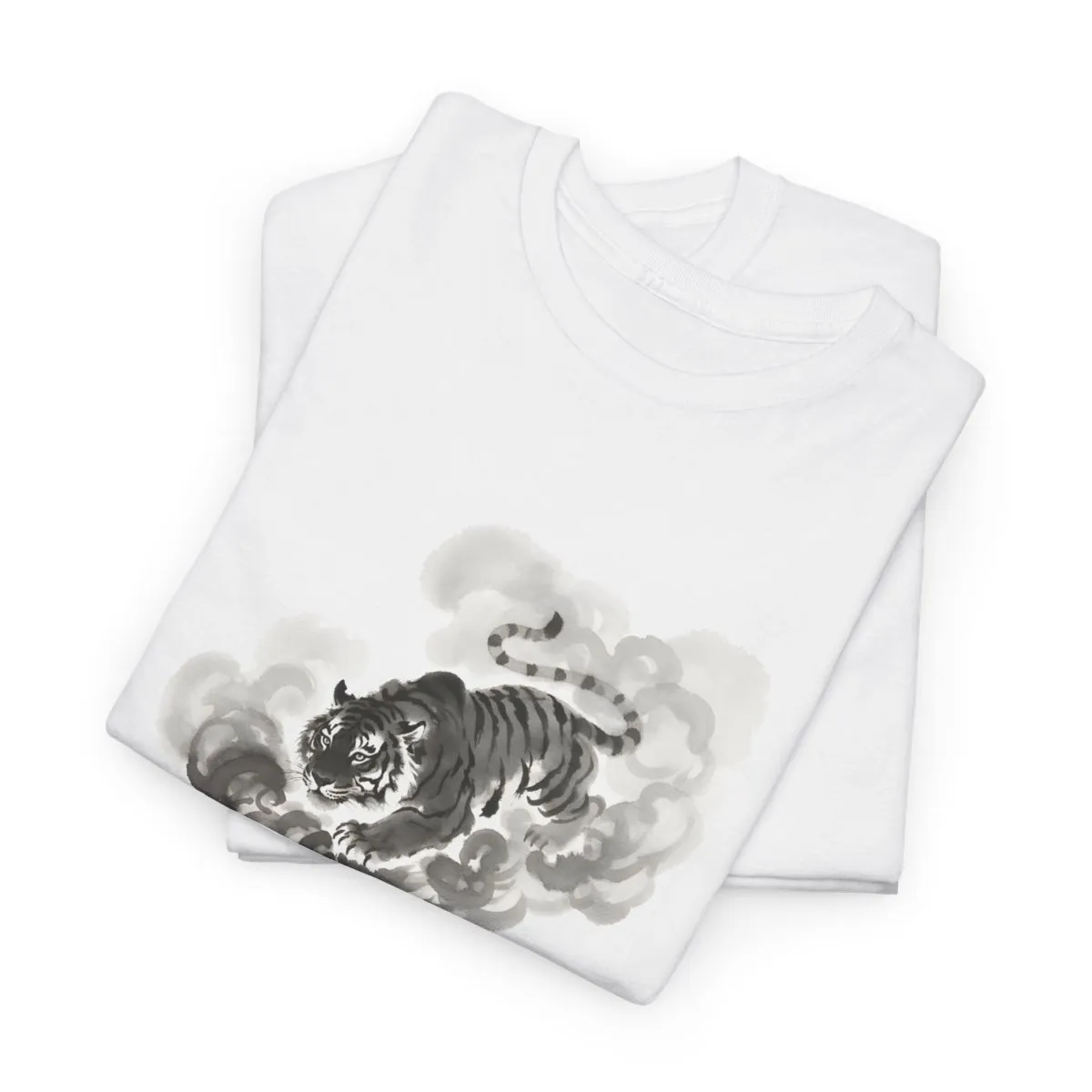 The Ink Tiger | Modern Japanese Sumi-e Ink T-Shirt — image 4